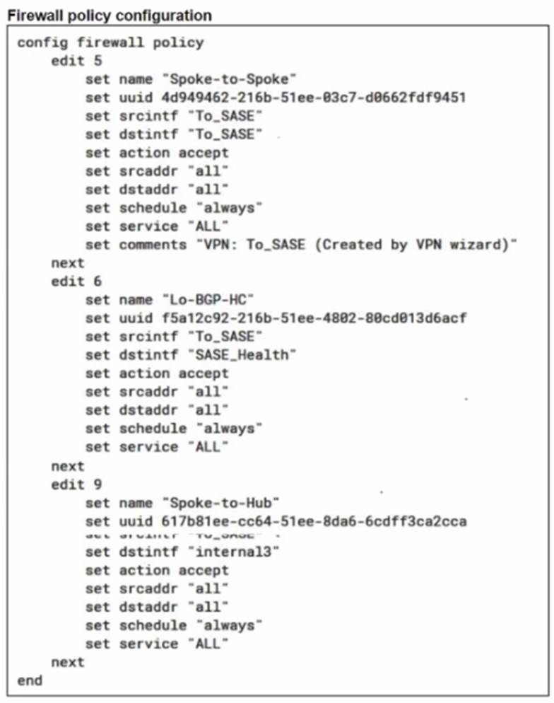 FCSS_SASE_AD-23 dumps exhibit