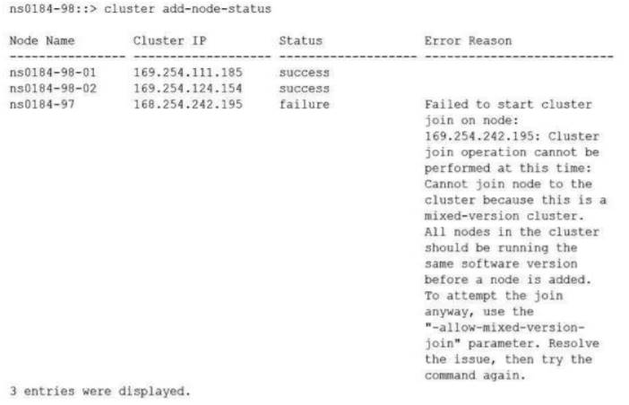 NS0-184 dumps exhibit