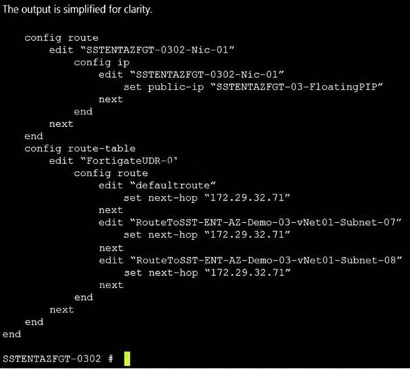 NSE7_PBC-6.4 dumps exhibit